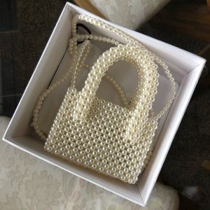 Tiny Pearled Crossbody